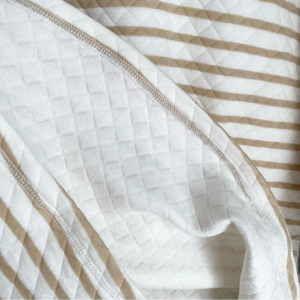 NWT J. Crew Reversible Quilted Pullover